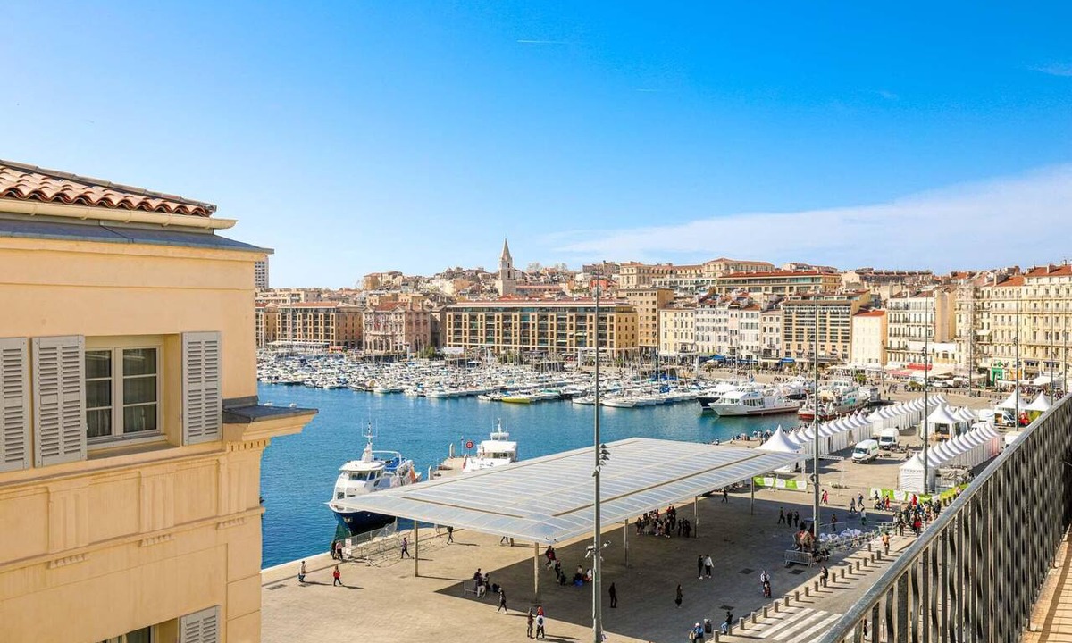 Opera Apartment | Le Pythéas - Vue Vieux-Port avec terrasse et clim