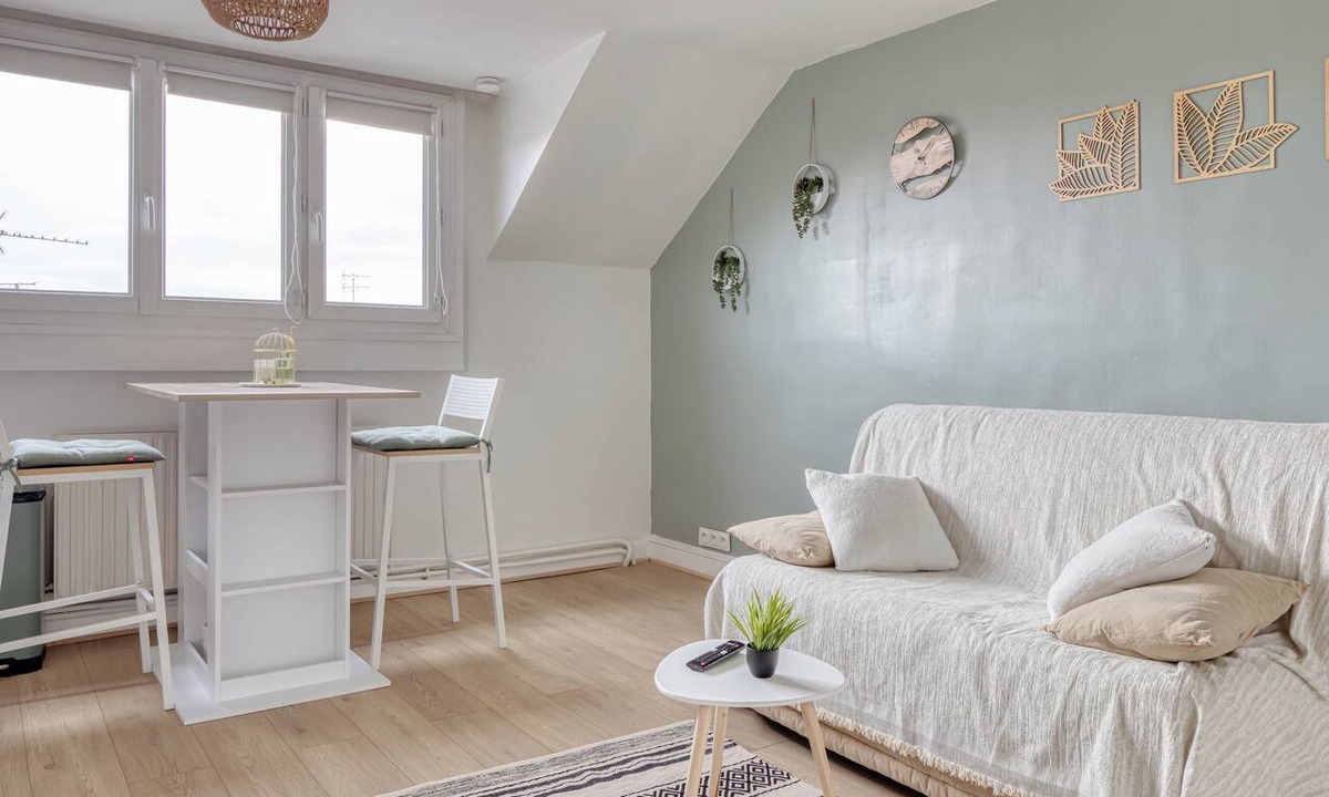 Rouen City Centre Apartment | Le Studio Monet, joli studio vue Cathédrale !