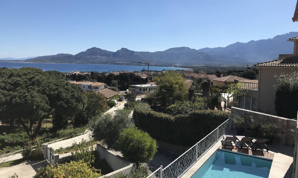 Calvi House | villa terrace pool sauna spa