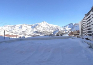 50m from resort center, 1st floor, view mountain, tv, 78m², Tignes
