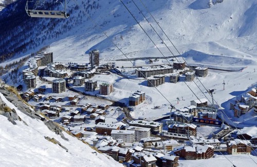 Le Lavachet Apartment | 20m from resort center, 6th floor, balcony, tv, ski locker, 24m², Tignes