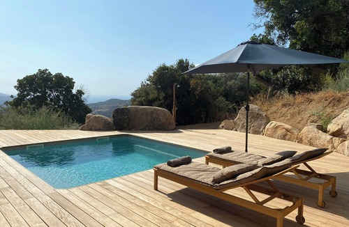 Sari-d'Orcino House | Beautiful Stone house with sea view in Corsica