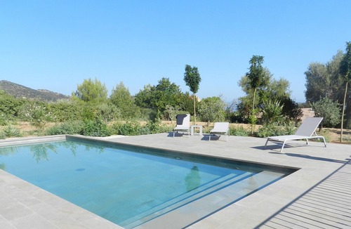 Calenzana Villa | Casa Dumè new air-conditioned villa, heart village, garden, pool, sea and mountain