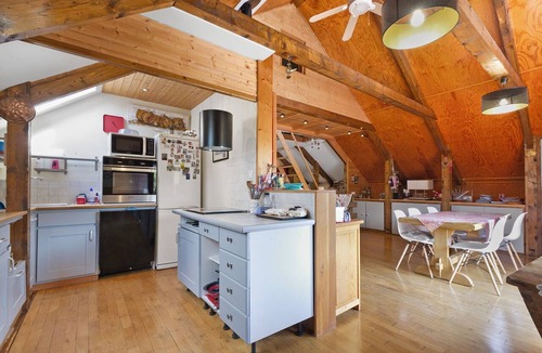 Gresse-en-Vercors Ski Chalet | Chalet "Gresse": Mountain View, Private Terrace, and Shared Garden