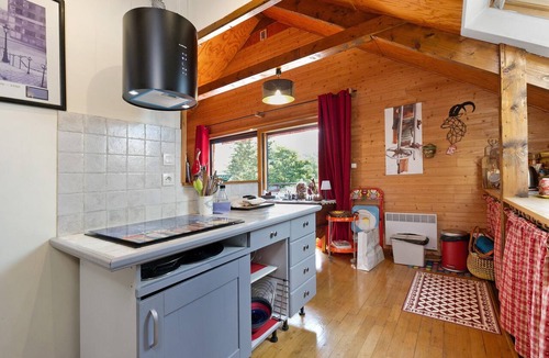 Gresse-en-Vercors Ski Chalet | Chalet "Gresse": Mountain View, Private Terrace, and Shared Garden