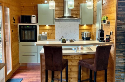 Xonrupt-Longemer Ski Chalet | Chalet Le Saut de Biche with Sauna, Balneo, Kamado