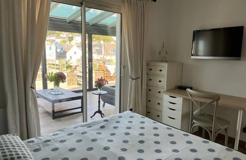 Port-en-Bessin-Huppain House | Exceptionally located on the port, beautiful house, terrace, 50m from the sea