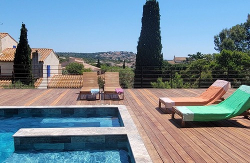 Leucate House | Leucate, exceptional sea view villa! Charming villa 10 people with swimming pool