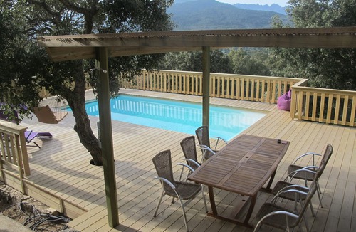 Lecci House | NEW GROUND FLOOR VILLA * CLIM SALTED PRIVATE HEATED POOL & SPA PANORAMIC VIEW