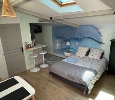 Nord Apartment | Studio Aix 1,3km centre ville Clim Parking gratuit