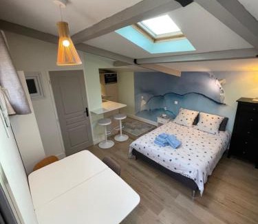 Nord Apartment | Studio Aix 1,3km centre ville Clim Parking gratuit