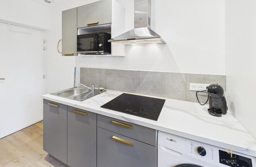 Valdoie Apartment | T2 moderne - jardin privatif - Salle de jeux et de sport - Appartement 03