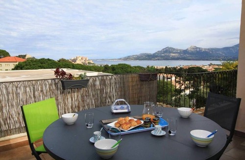 Calvi House | villa terrace pool sauna spa