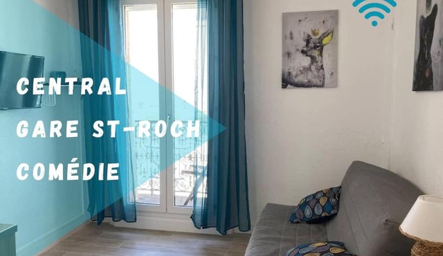 013 - Cosy Studio, Place Comédie Gare St Roch