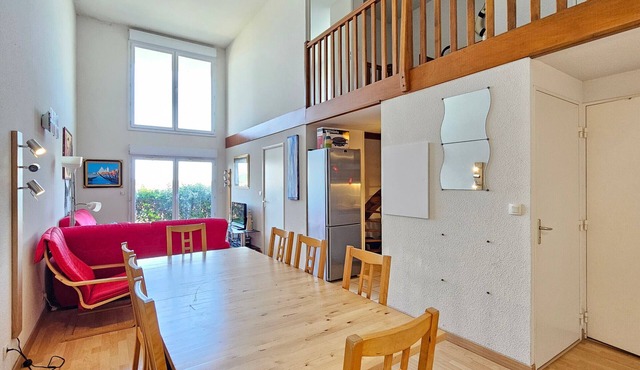 4-room duplex with pool, garden and parking in Dives-sur-Mer