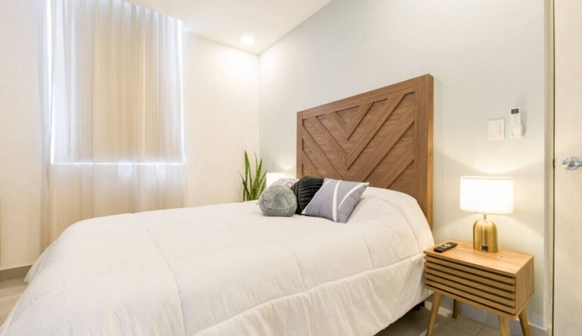 ¡Cerca de Fundidora! 7 huéspedes|King bed 2BR|2br