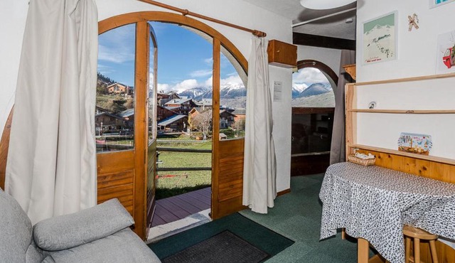 Charmant Studio Montchavin - Terrasse, Proche Pistes et Commerces, Parking Gratuit - FR-1-329-57