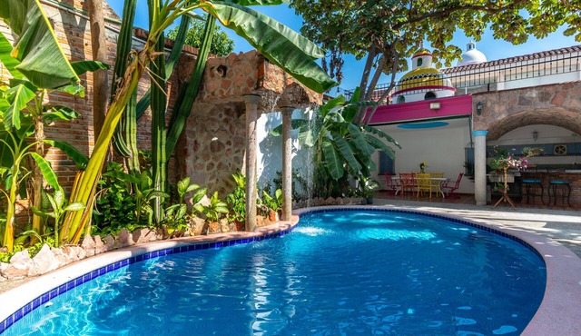 Charming Mexican traditional hacienda in Puerto Vallarta.
