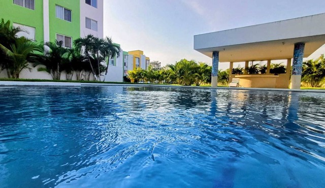Comfortable apartment with pool in Acapulco | Extended stays
