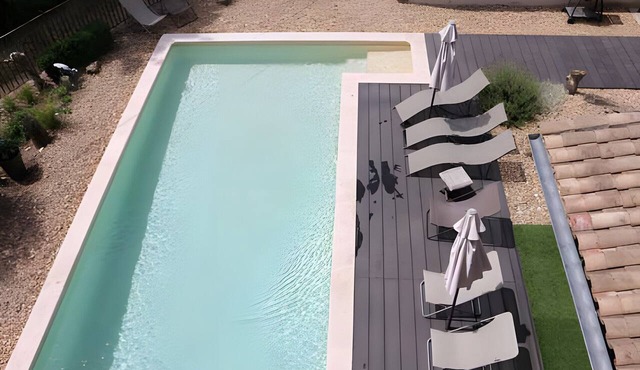 “Gîte - La Magnanerie” with Mountain View, Shared Pool, and Wi-Fi
