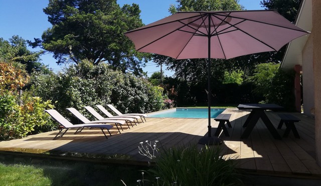 Large 4-star Arcachon Basin house for family or friends