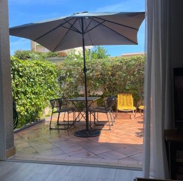 Mini villa en bord de mer avec espace extérieur