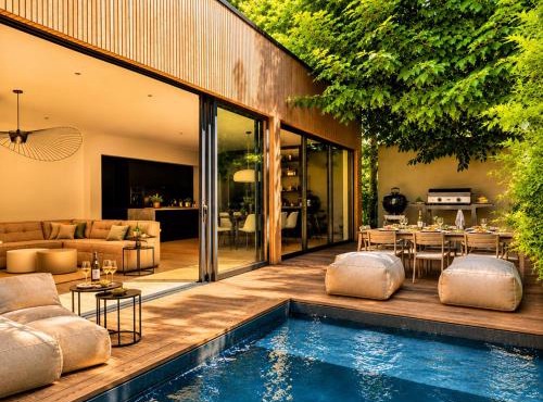 Villa Marie climatisation piscine & jardin Dijon centre