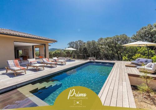 Villa Ottavia - Villa de standing avec piscine chauffée - Au coeur du maquis