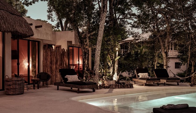Villa with private pool and staff - Riviera Maya