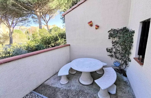 Residence Maisons De La Plage - VILLA T2 MEZZANINE 4 sleeping accommodations PORT LEUCATE. Ref: 1MPL 80B
